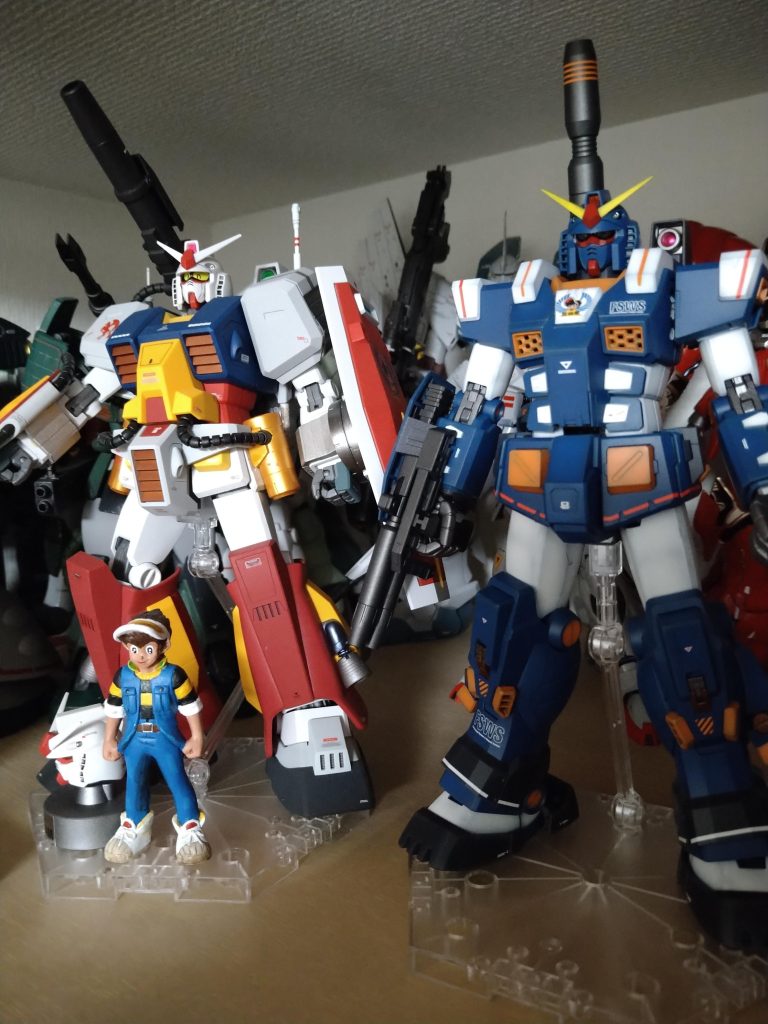 パーフェクトな2人です。次はヘビーガンダムとなります、おそらく、、