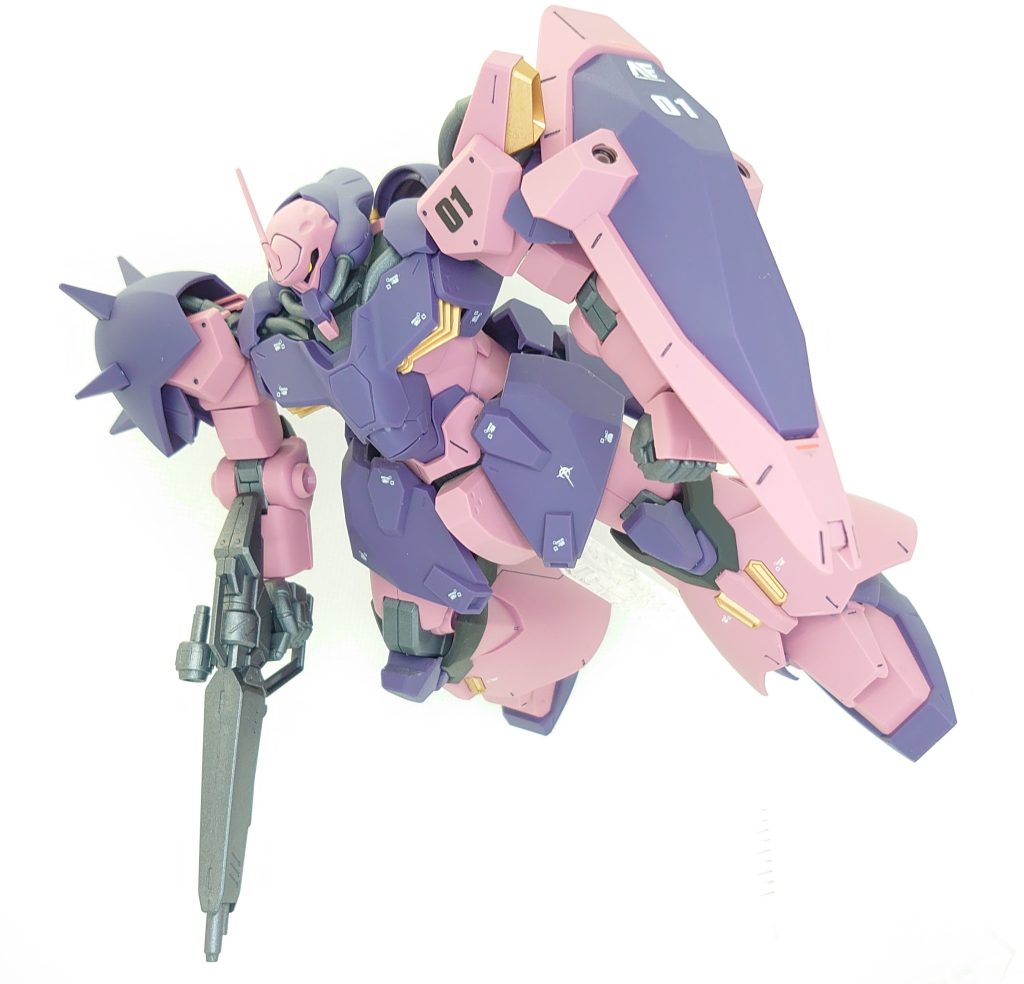 HGUC Me02R-F02c メッサーF02型(指揮官機)–2枚目/制作者:早摘みレモン