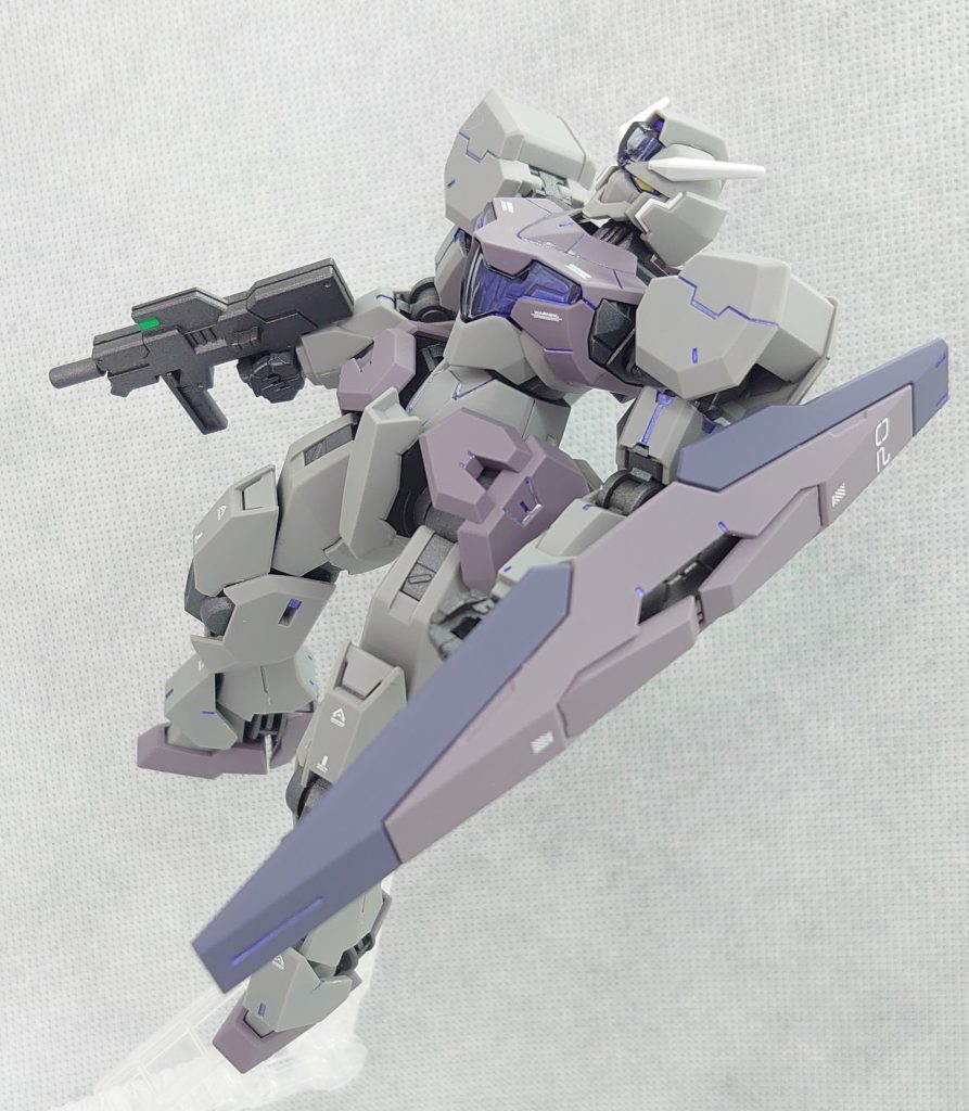 部分塗装、墨入れ、デカール、トップコート仕上げです。ガンヴォルヴァは水星キットの中でも名キットですね。何体あっても良いですね。