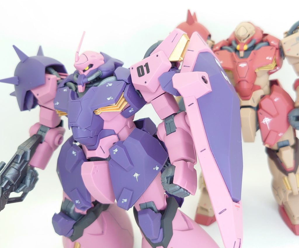 F01型と2ショット。