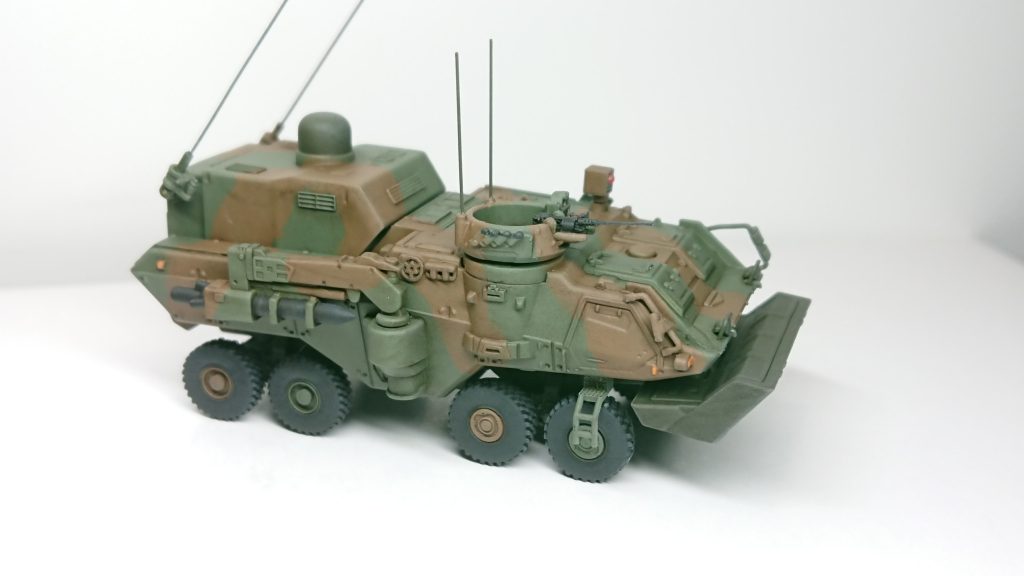 HGUC 1/144 陸上自衛隊っぽいホバートラック 指揮通信車–3枚目/制作者：@heigorou117