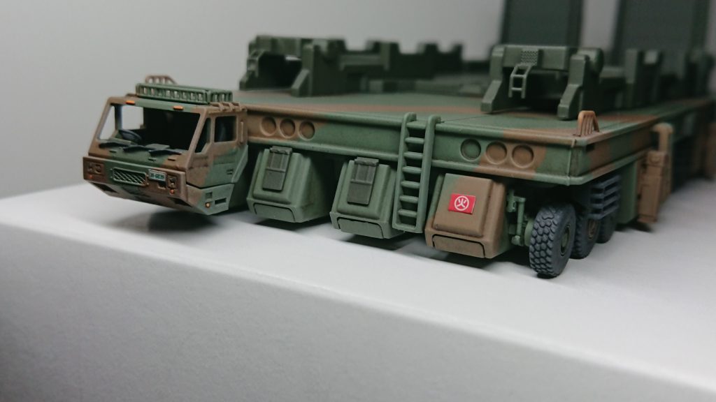 1/144 EXモデル 陸上自衛隊っぽいガンダム トレーラー–5枚目/制作者：@heigorou117