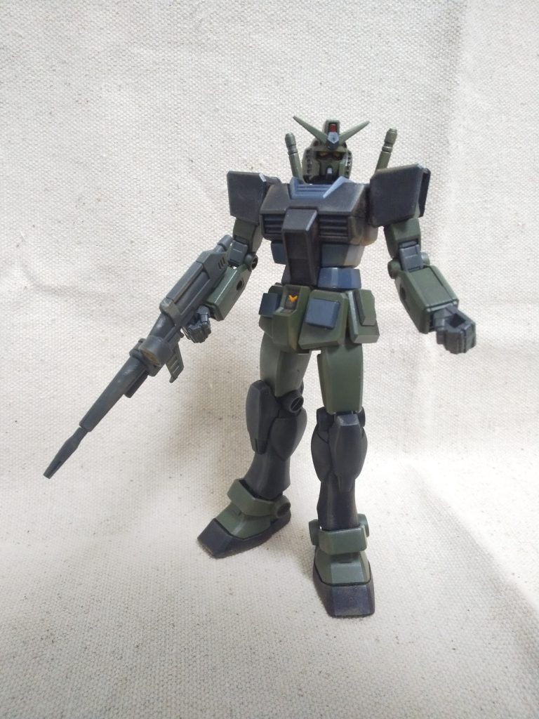 ということで、ビームライフルは標準のやつを採用。