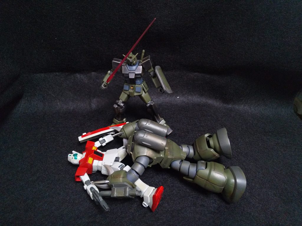 あとで問題にならないよう味方含め死亡を確認。「悲しいけどこれ戦争なのよね…。」我が部隊のパイロットは全員ゲスな奴です。