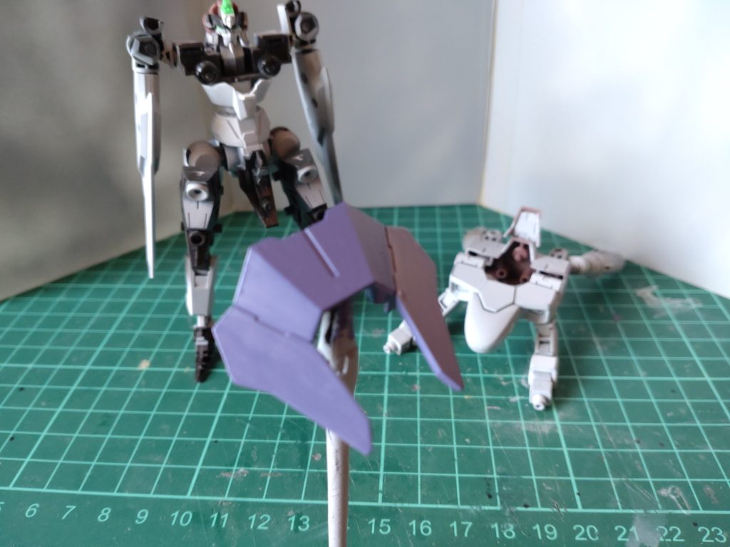 カラーは水星カラーのミカエリスを使用し筆塗りです。