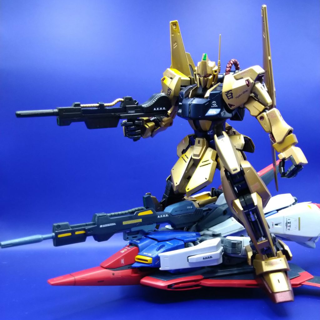 MG百式2.0 メタリック塗装｜ASH7045Fさんのガンプラ作品｜GUNSTA