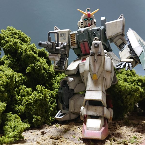 陸戦ガンダム　ミリタリー風