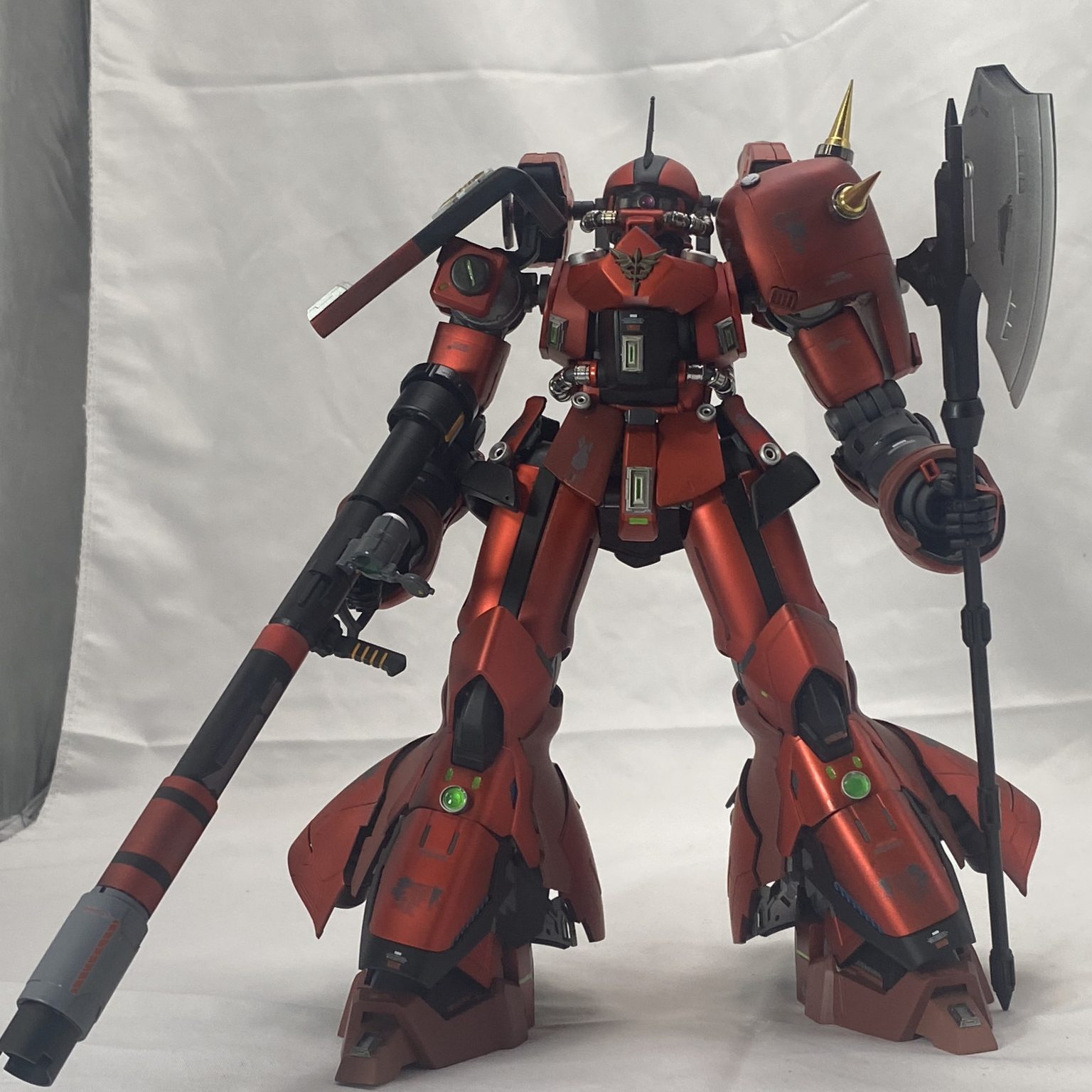 MG サザビーＲＦ サザビーver.ka✖️ザク2｜maru88さんのガンプラ作品