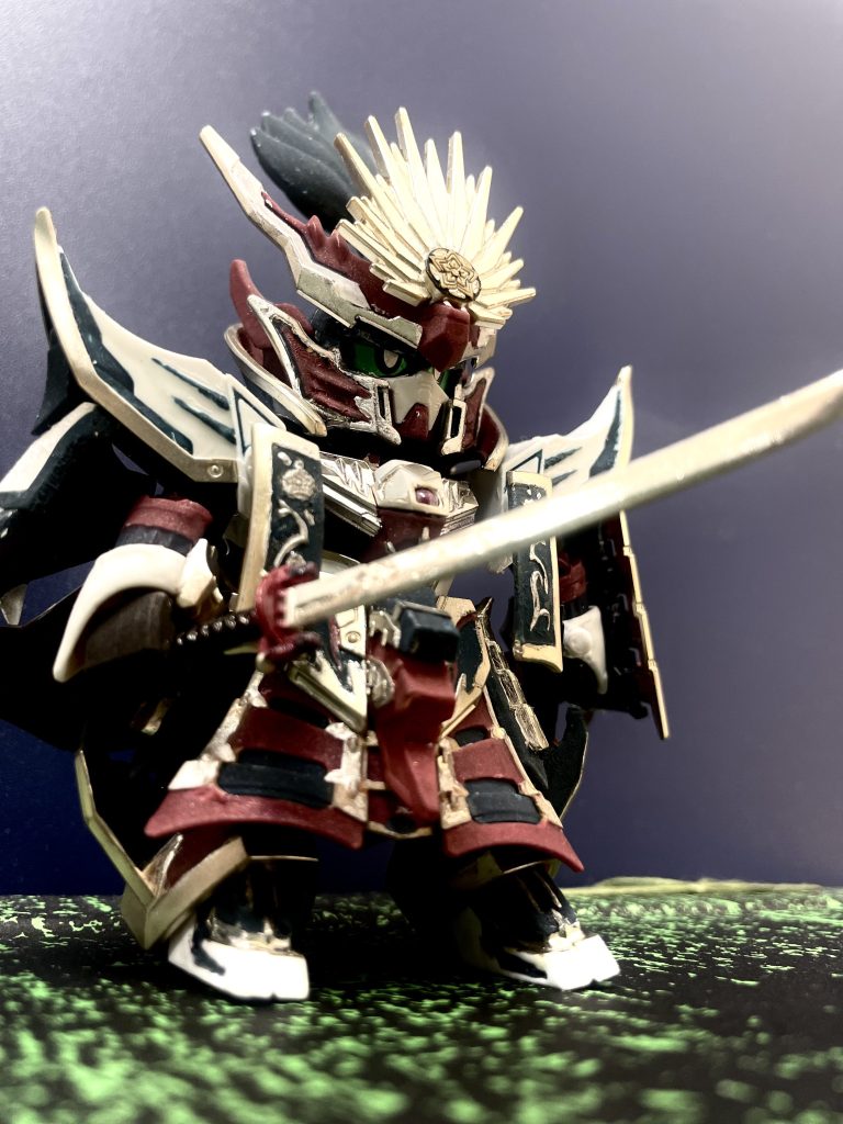 剣のシルバーはネイル用パウダーでゴシゴシφ(．．)まだまだ初心者ですが楽しんで作りたいと思います＼(*⌒0⌒)♪