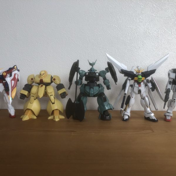 ガンプラ36～40体目