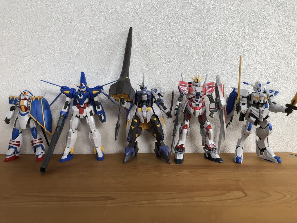 ガンプラ41～45体目–2枚目/制作者：平良野アロウ