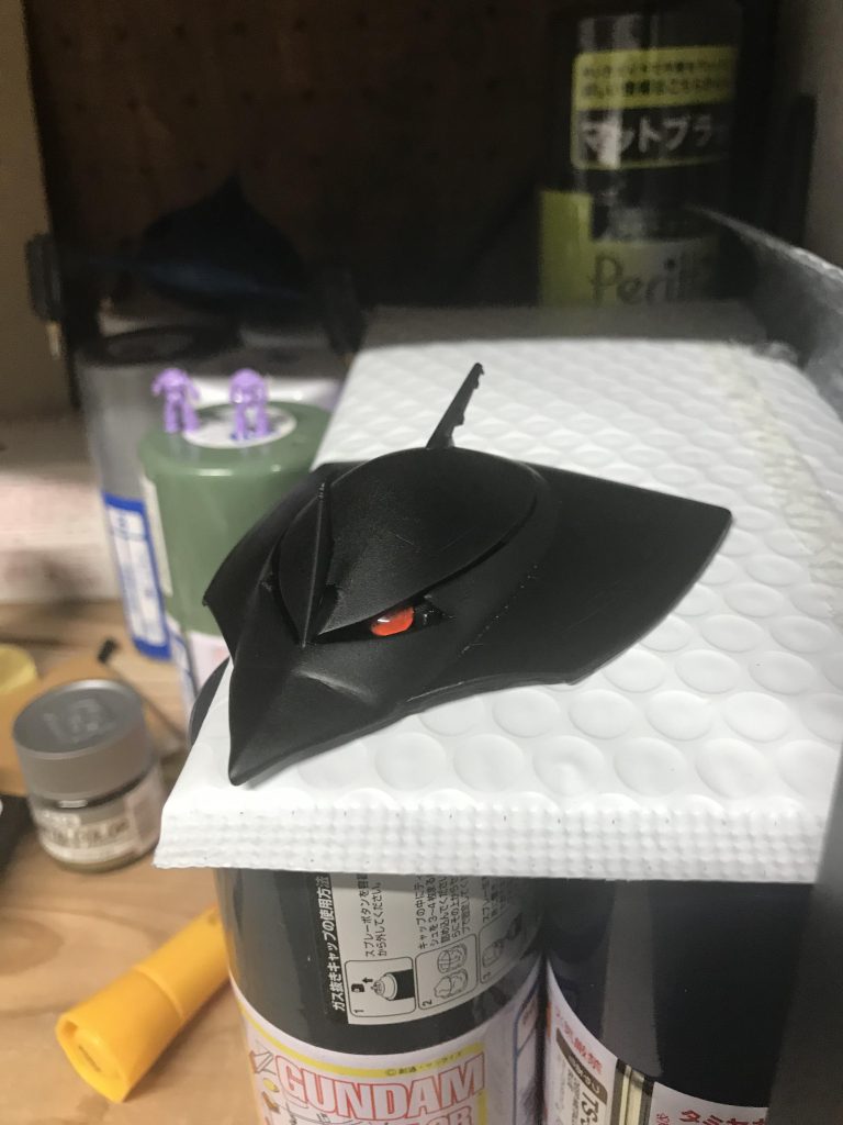 アンテナ2本追加クチバシ鋭く