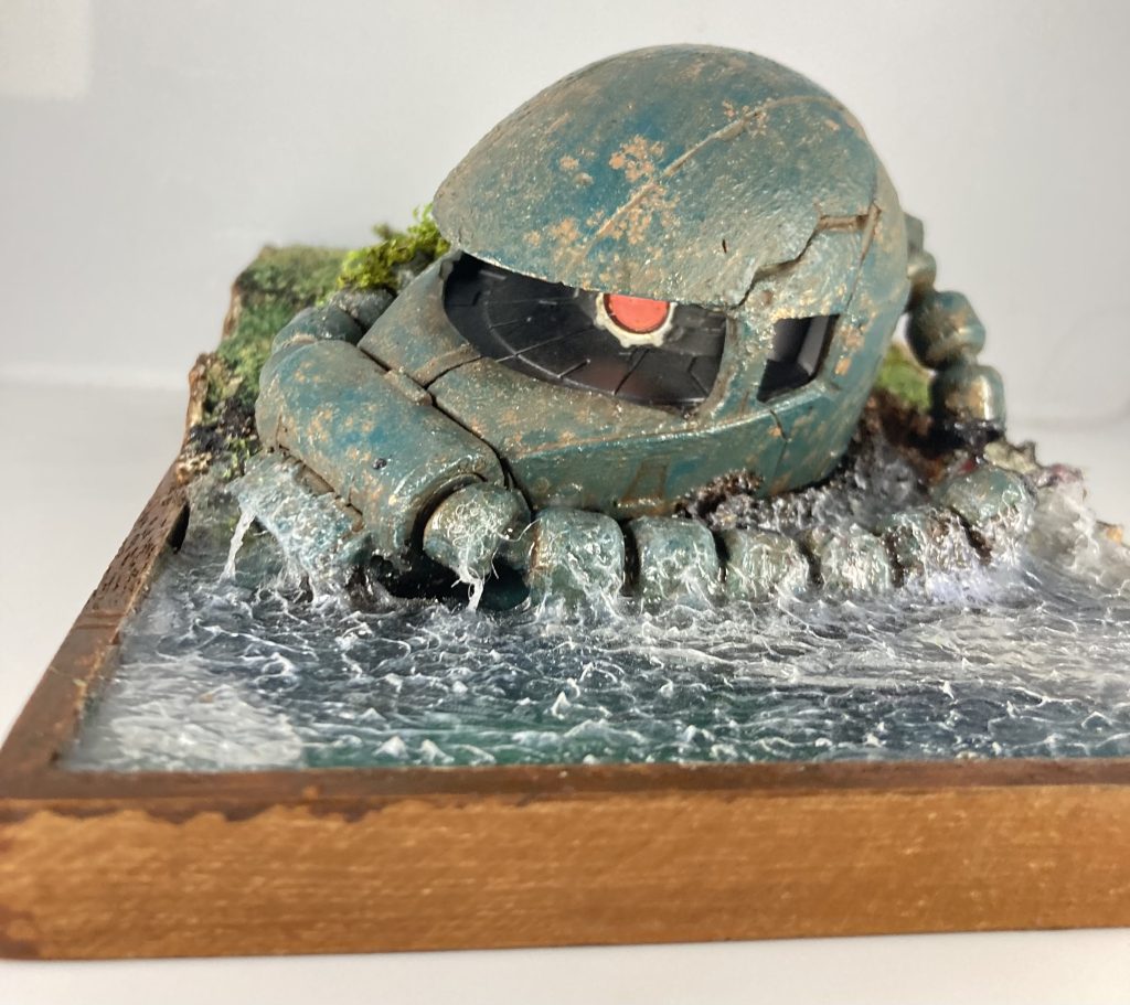 ザクヘッド　ジオラマ–3枚目/制作者：Mr.boyscout0616