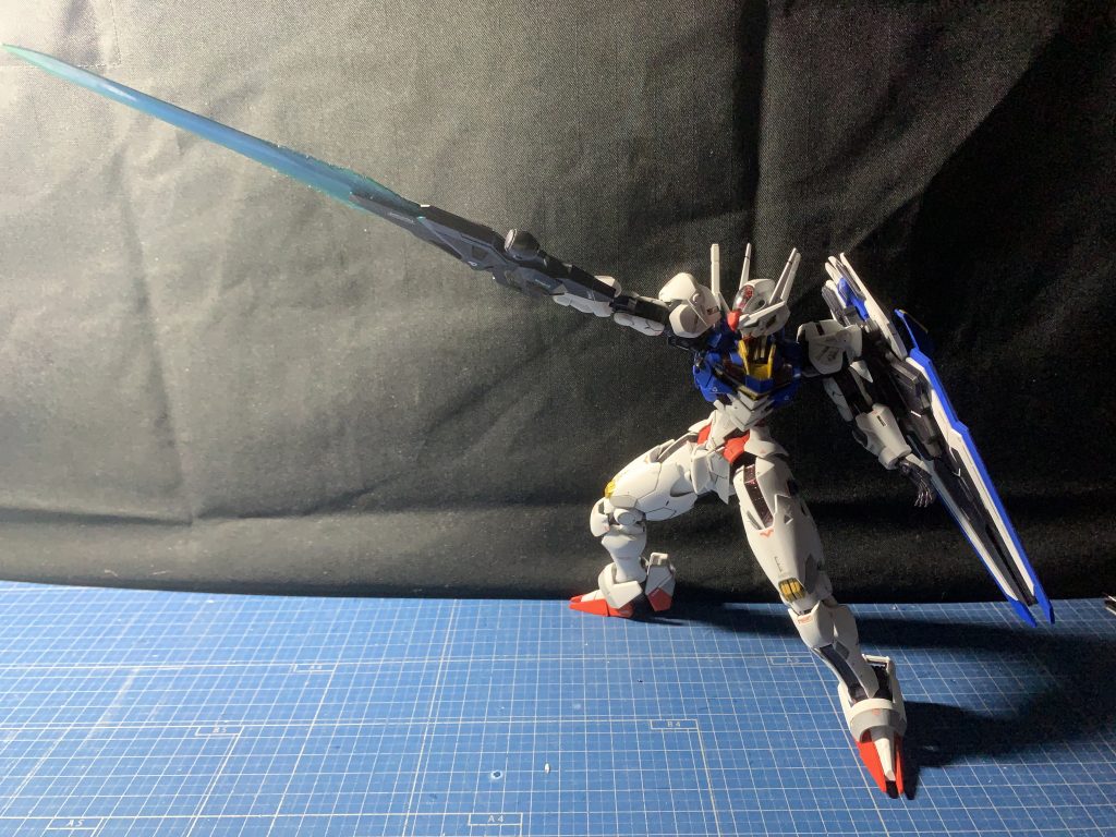 ライフルからのサーベルがカッコいい