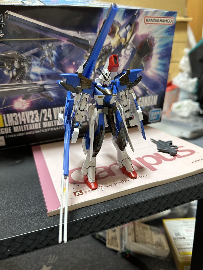 ダークVガンダム–2枚目/制作者：れっどぶる