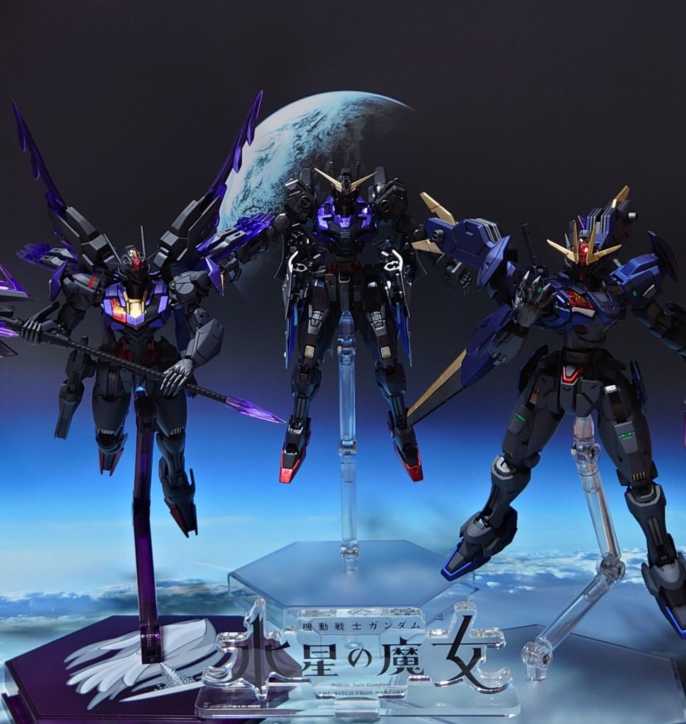 ガンダムキャリバン、ガンダムキャリバン(改修型)との揃い踏みで終わり。