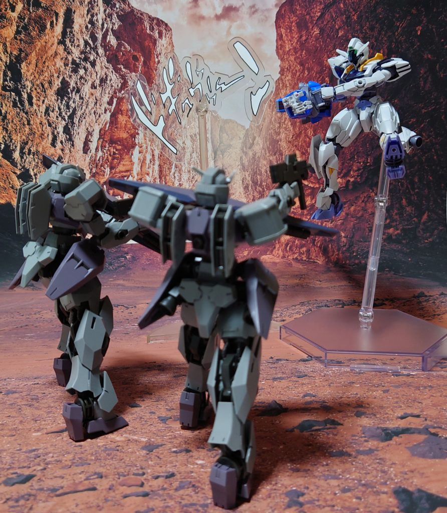 “虎の手”の指先に仕込まれた、ビーム砲による射撃。