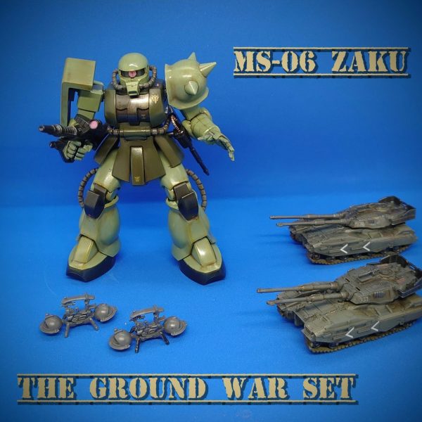 MS-06 ザク地上戦セット