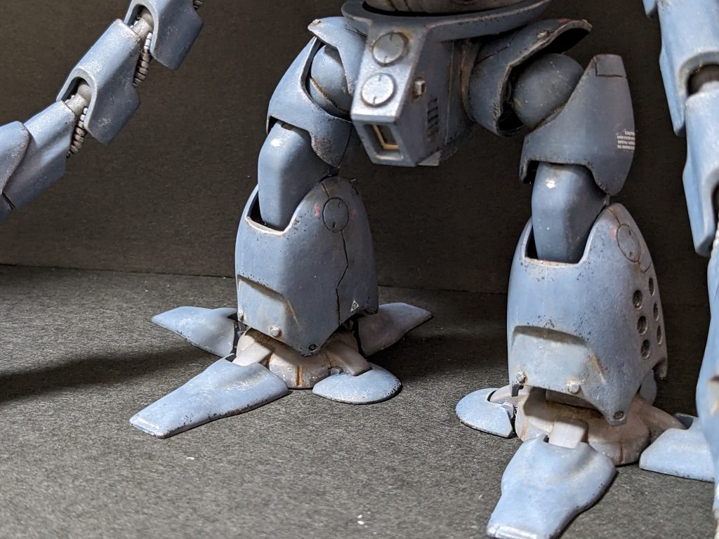 水垢・錆垂れを頑張った足回り。