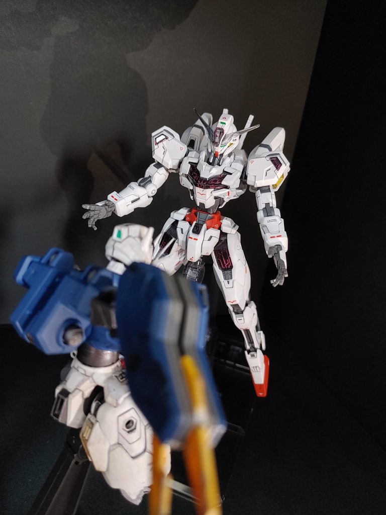 エアリアル改修型を回収する感じです。