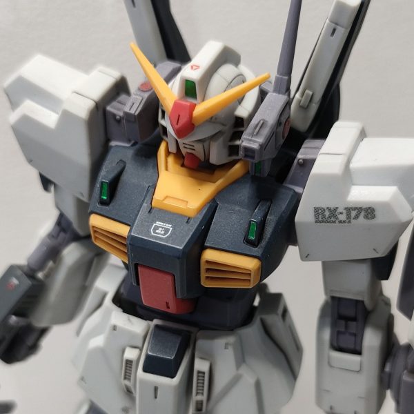 ガンダムMK2 部分筆塗り塗装　成形色仕上げ