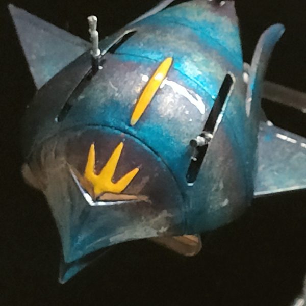 旧キット　エルメス　サイコフィールド展開！筆塗り全塗装