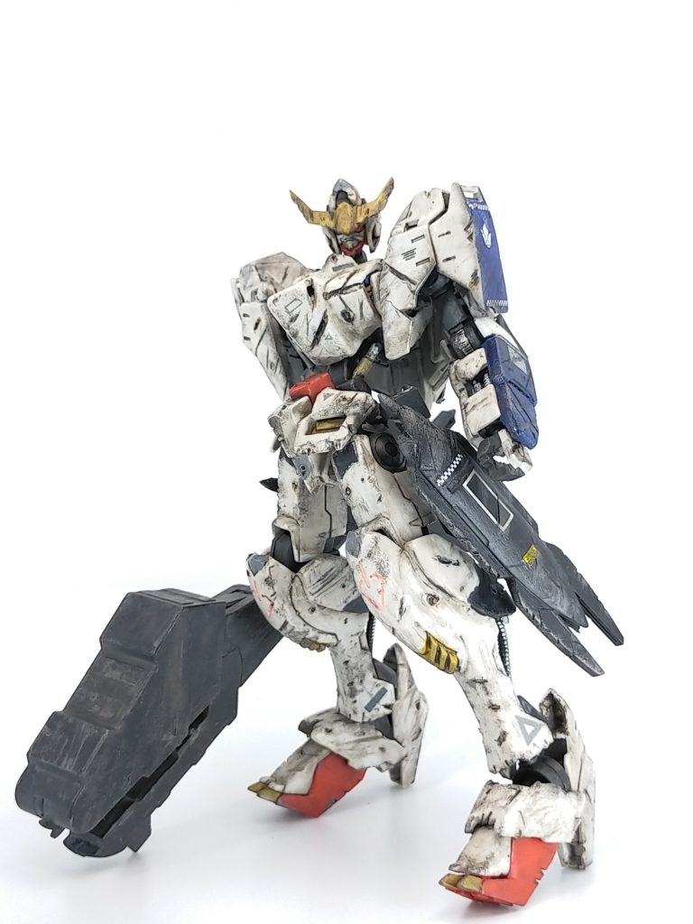 大分以前に作ったバルバトス第6形態を引っ張り出してリメイク。