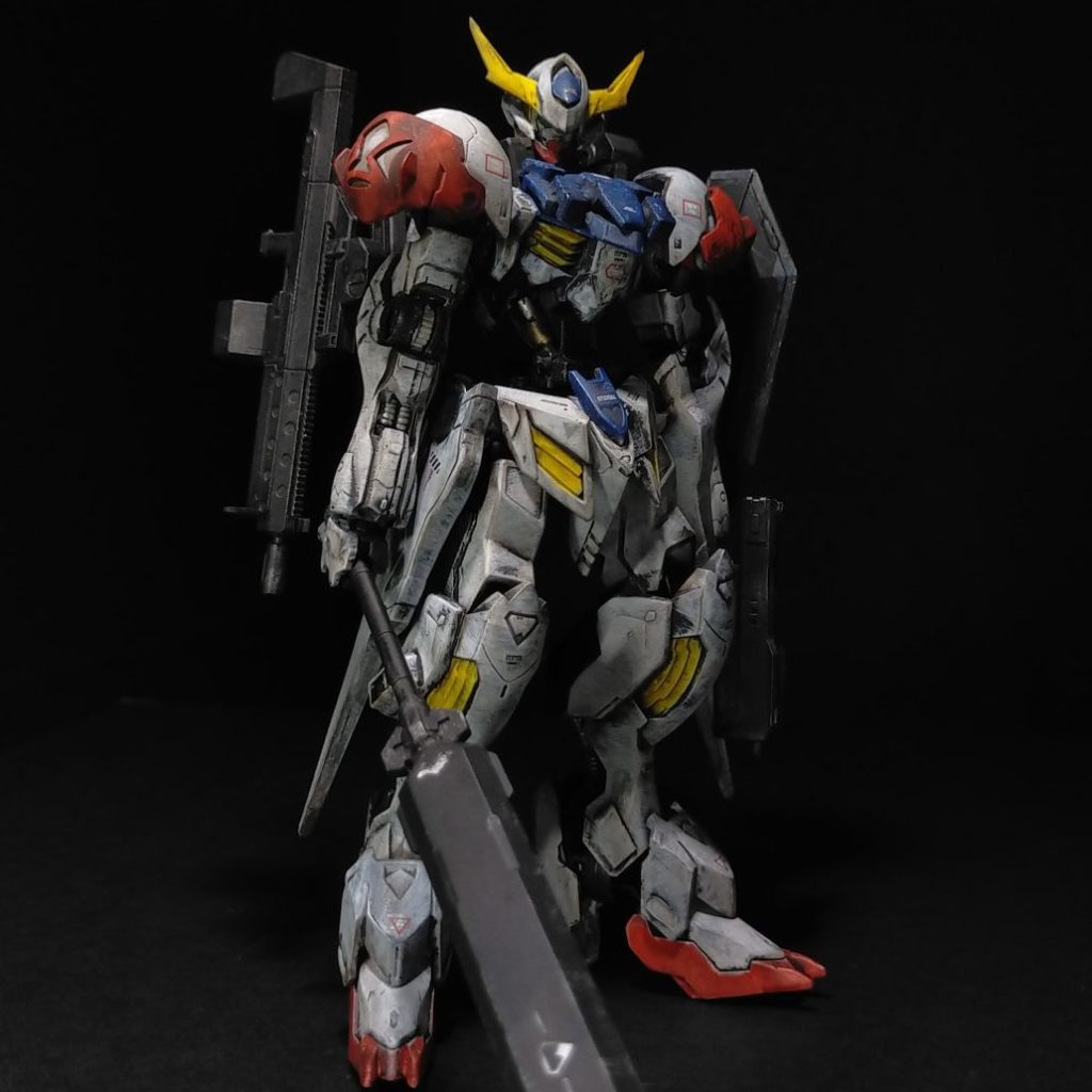 ＨＧ ガンダムバルバトスルプス×境界戦機｜sorahananoさんのガンプラ