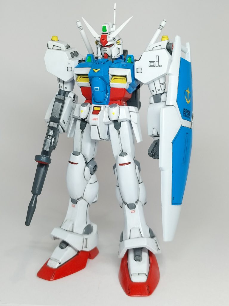 武装を装備して。盾はネオジムを仕込んでます。