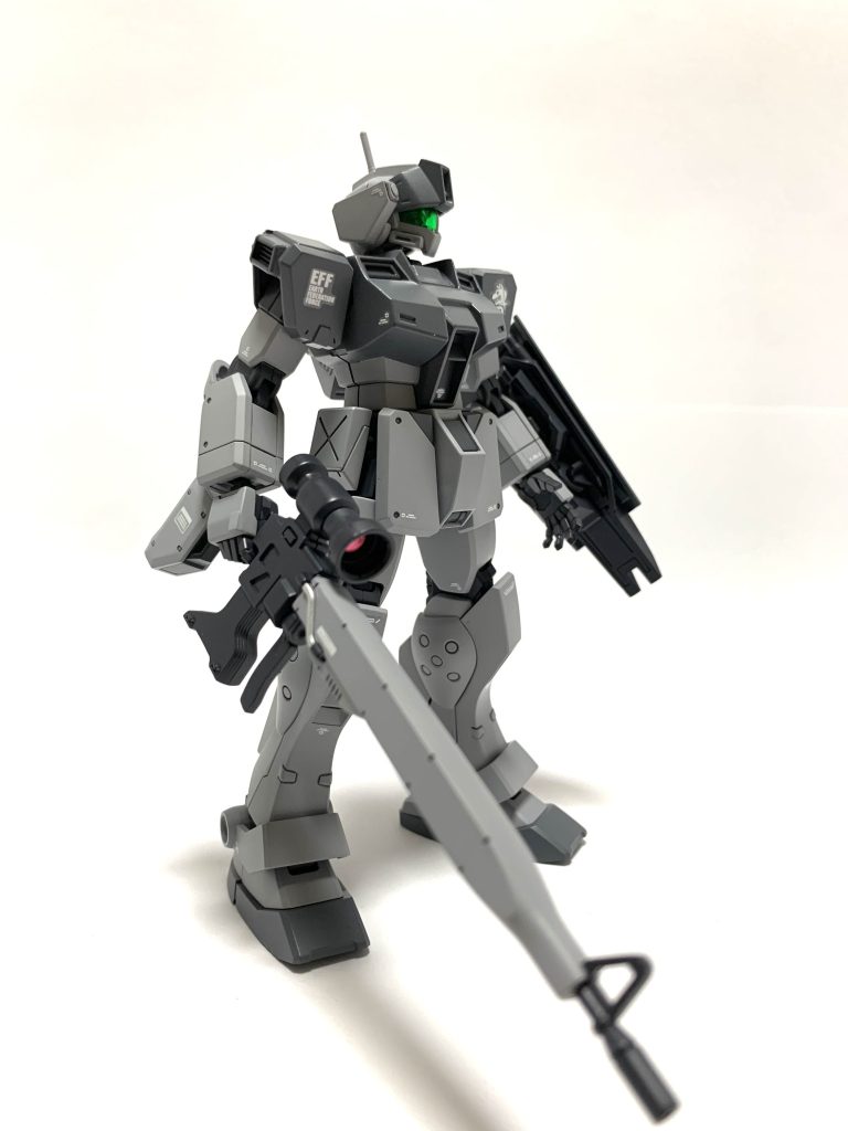 HGUC ジム・スナイパーⅡ(ホワイト・ディンゴ隊仕様)–3枚目/制作者:タムラコック長