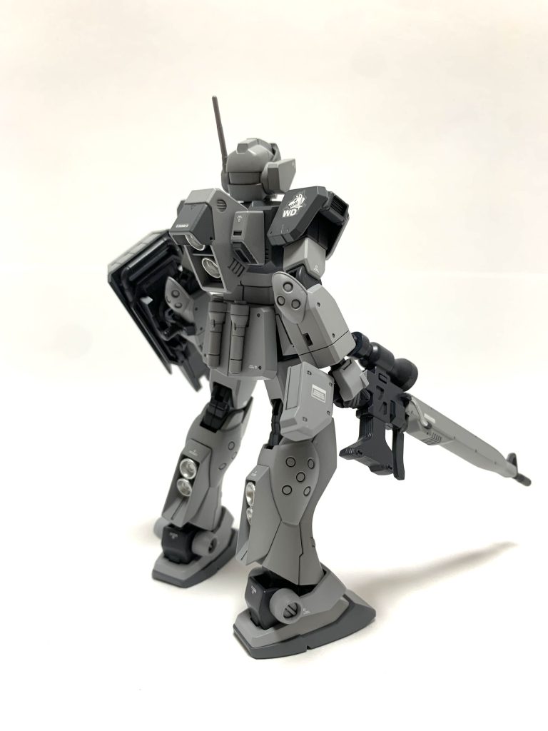 HGUC ジム・スナイパーⅡ(ホワイト・ディンゴ隊仕様)–4枚目/制作者:タムラコック長