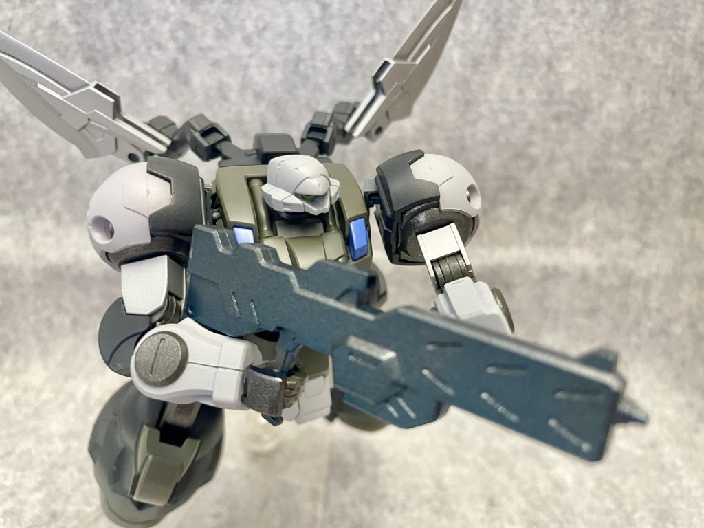 ビームライフルはジャハナムから。