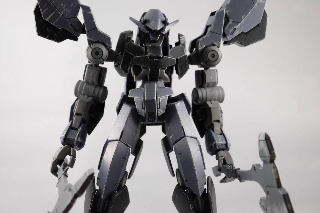 ドライブラシでウェザリングしてつや消しトップコート。