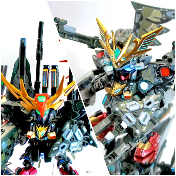 マスクコマンダー闇迦楼羅／武者飛駆鳥”V2コマンドガンダム”