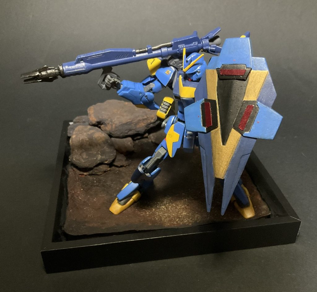 メガ・ビームシールド、自作は3枚目です。