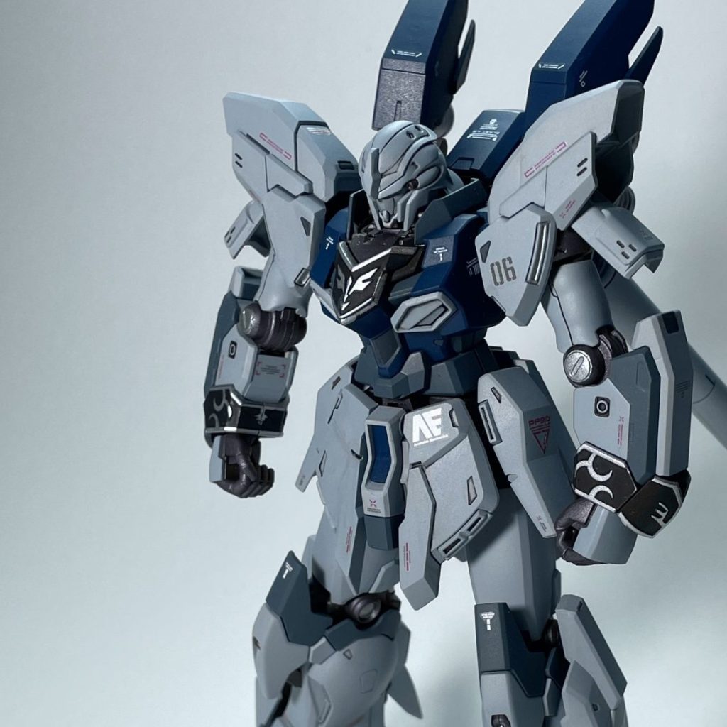 全塗装 HGシナンジュスタイン hgシナンジュスタイン全塗装です | よよよ👍さんのガンプラ作品