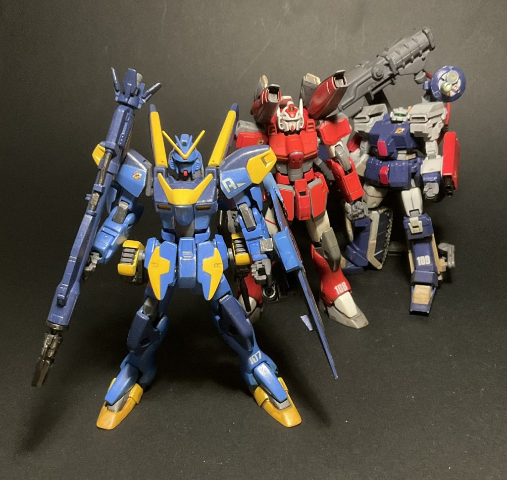 最後に107、108、109揃い踏みです。ご覧いただきありがとうございました。