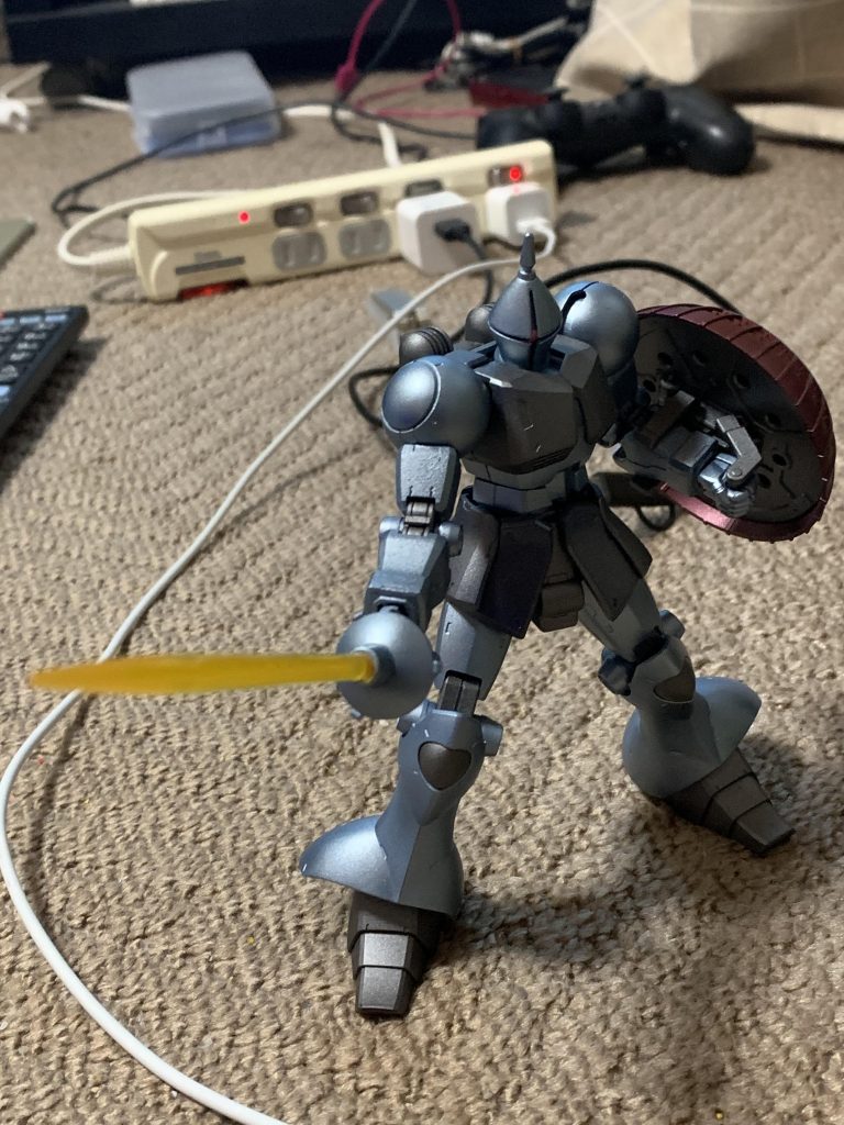 合わせ目消し、全塗装、墨入れ、光沢クリアです。ご覧いただきありがとうございました。