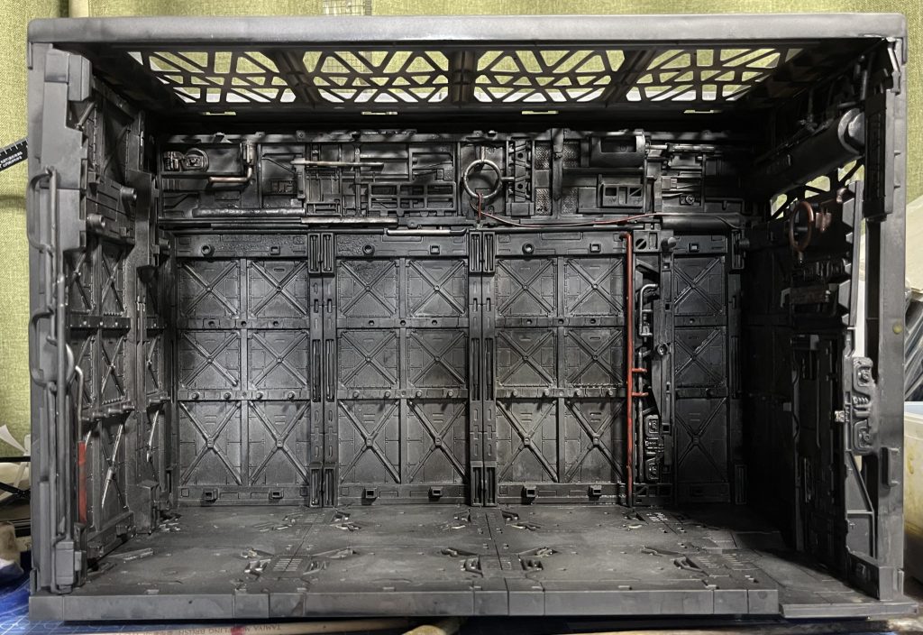 100均の例のやつや色々と安いパーツ組み合わせて取り敢えず作りました。色々これから足していきますが！