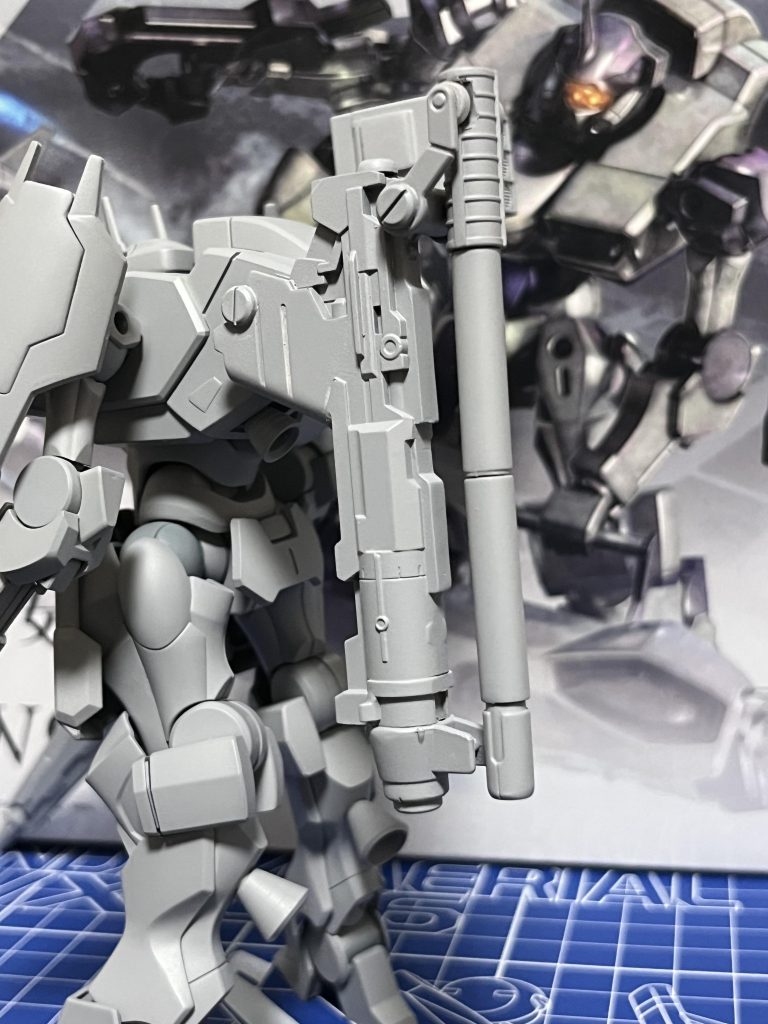 フォールディングキャノンは「HGUC シナンジュ・スタイン」のバズーカと「システムウエポン003」のロングバレルをミキシングした。