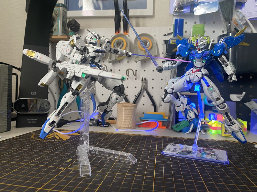 エアリアル(改修型)と絡ませてみました。