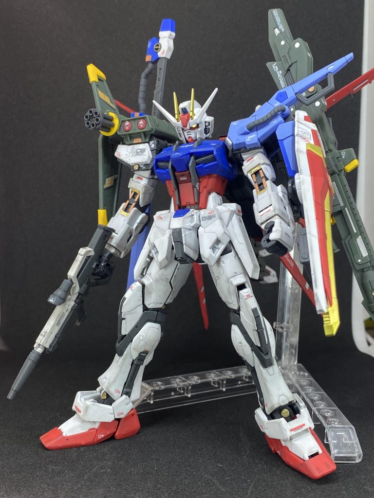 プレバンにて衝動買いしたものの、1年半程積みっぱなしにしてましたが、SEED劇場版に向け、HDリマスターにて見直した際に作りたい衝動が出て、この機を逃すと当分波は来ないと思ったので勢いで作成しましたw