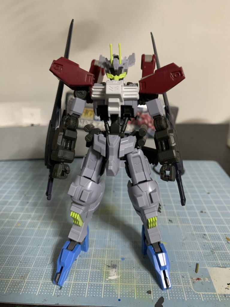 足を丸々ヴィダールにしても気に入らず…