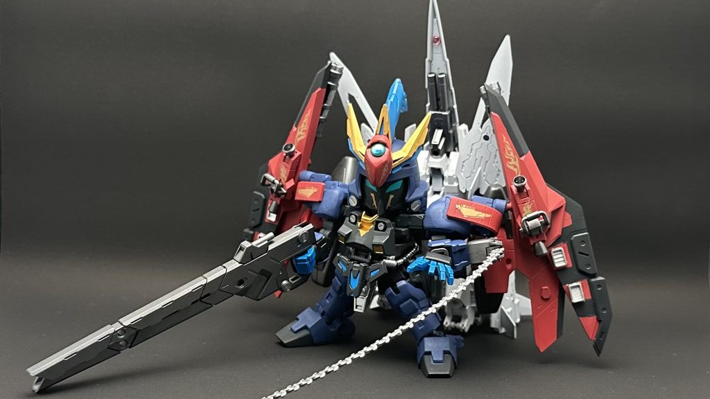 マスクコマンダーアスクレプオスに代わり登場した、大ザタリオン帝国の新たな行動隊長その圧倒的な強さで、優勢だった GアームズEDO を窮地に追い込む！