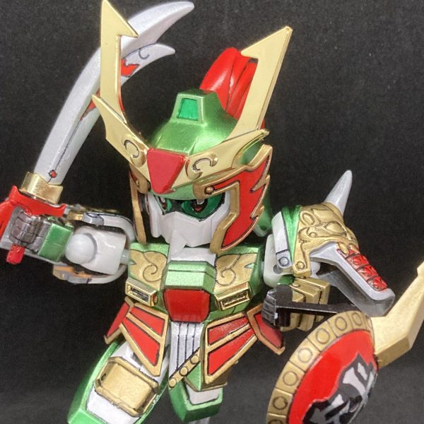 SDガンダム 武神頑駄無　箱絵再現