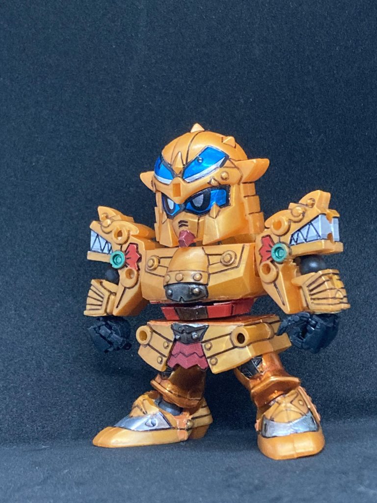 SDガンダム　千力頑駄無　ミキシング–2枚目/制作者：@aniosu1