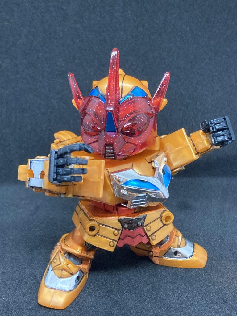 SDガンダム　千力頑駄無　ミキシング–4枚目/制作者：@aniosu1