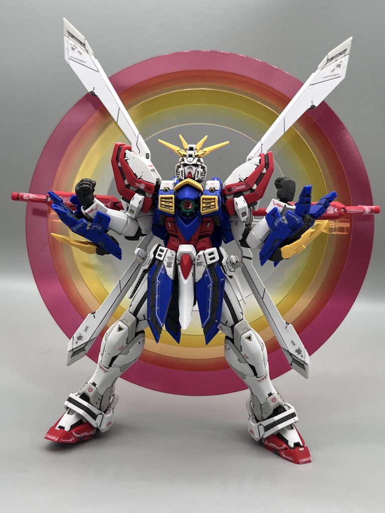 日輪エフェクトをつけてハイパーモードに。とっても派手。