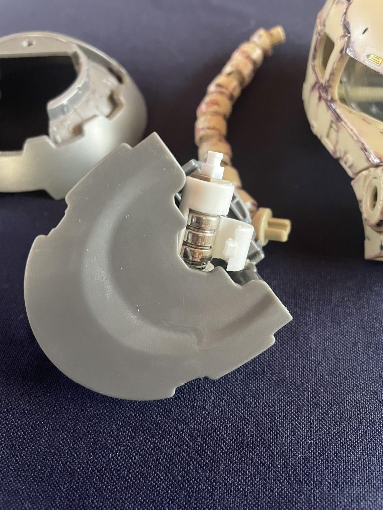 油性マジックにてウエザリングをしました。