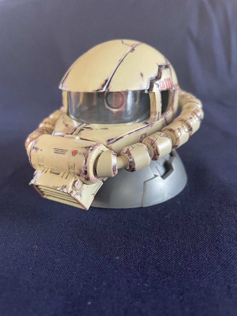 油性マジックにてウエザリングをしました。